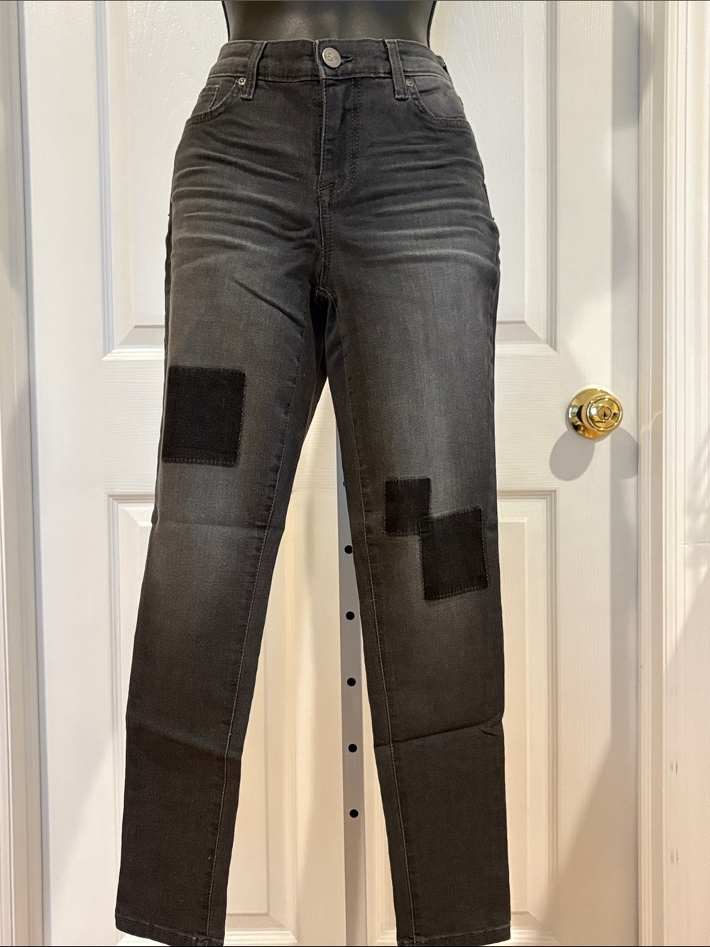 NWOT Style & Co Black Stretchy Ankle Jeggings 4P